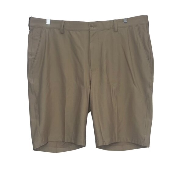 Greg Norman ML75 Microlux Golf Shorts Mens Size 40 Tan New Activewear - Picture 1 of 13